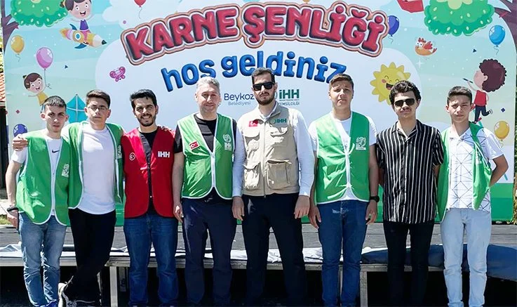 İHH İnsani Yardım Vakfı Beykoz Temsilciliği’nin geleneksel hale getirdiği karne