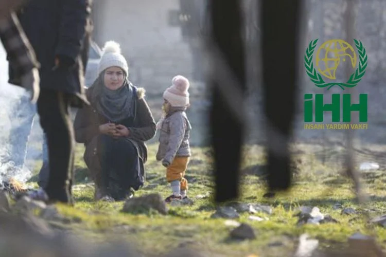 Halk TV'de Fırat Fıstık imzasıyla yayınlanan İHH, deprem bölgesindeki çocukları
