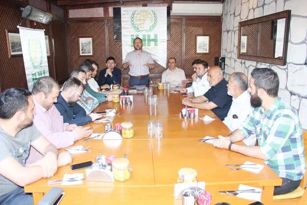 İHH Beykoz Gönüllüleri, Beykoz Basını ile sabah kahvaltısında bir araya