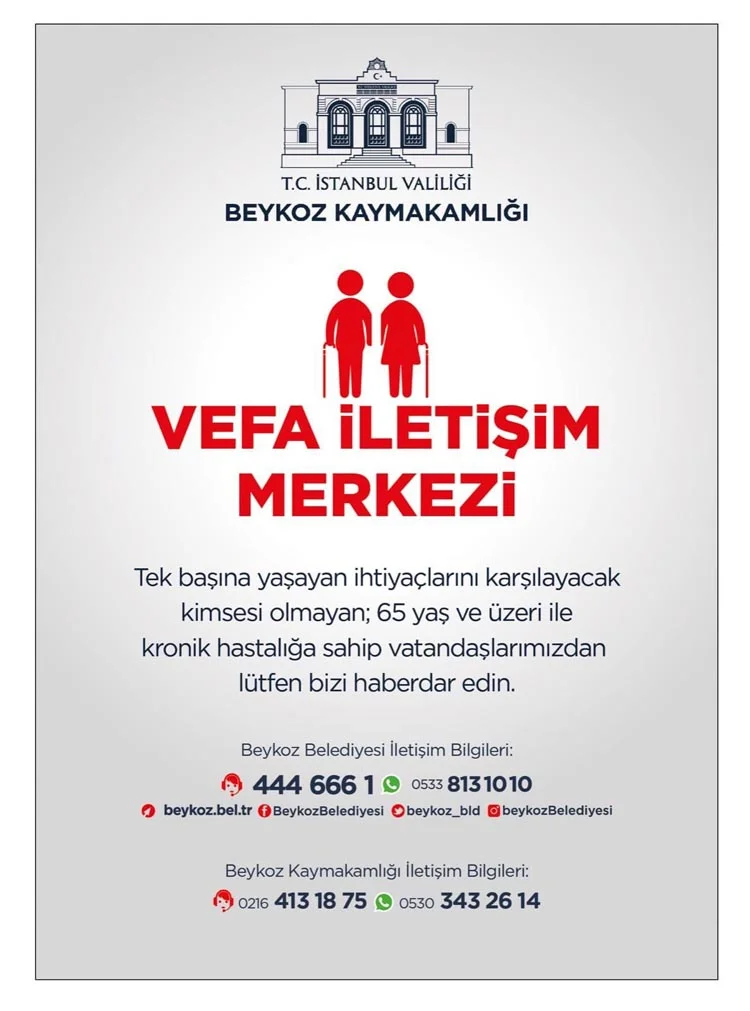 Beykoz Vefa İletişim Merkezi 444 666 1 1 ilet2 XnVUcqBZQ7