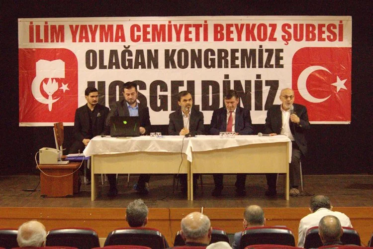 Merhum Beykoz Belediye Başkanı Yücel Çelikbilek’in Genel Başkanlığını yaptığı İlim