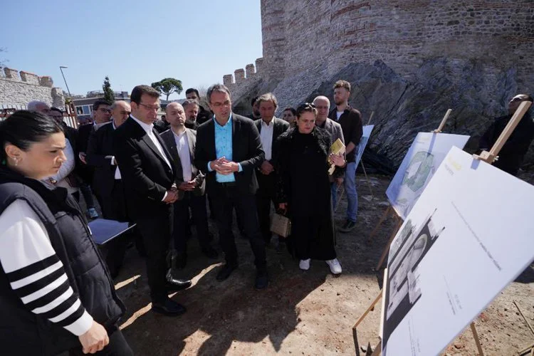 İstanbul Büyükşehir Belediye Başkanı Ekrem İmamoğlu kurmayları ile birlikte Beykoz’a