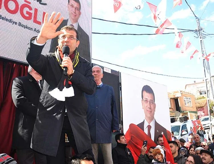 Millet İttifakı'nın Cumhurbaşkanı Yardımcısı Adayı ve İBB Başkanı Ekrem İmamoğlu