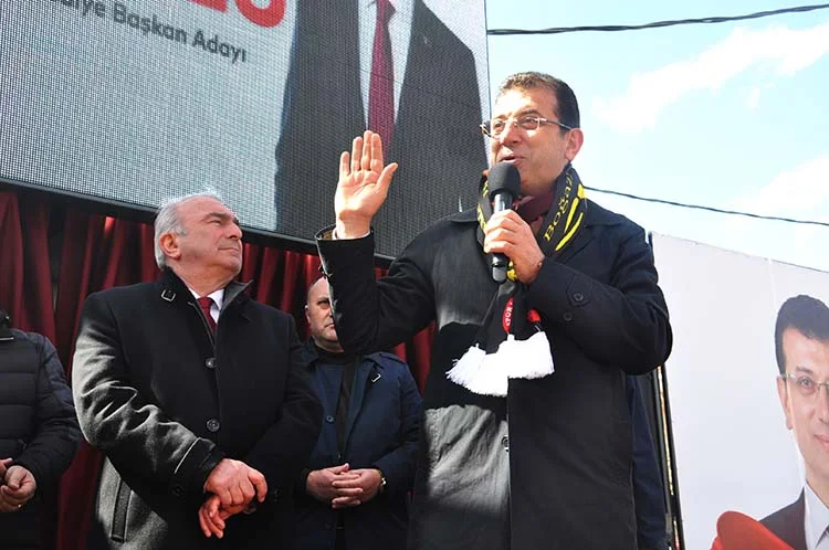 CHP İstanbul Büyükşehir Belediye Başkan Adayı Ekrem İmamoğlu, 3. kez