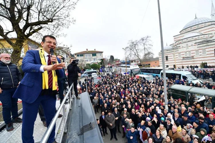 İstanbul Büyükşehir Belediye Başkanı Ekrem İmamoğlu, Beykoz’da yapmış oldukları alt