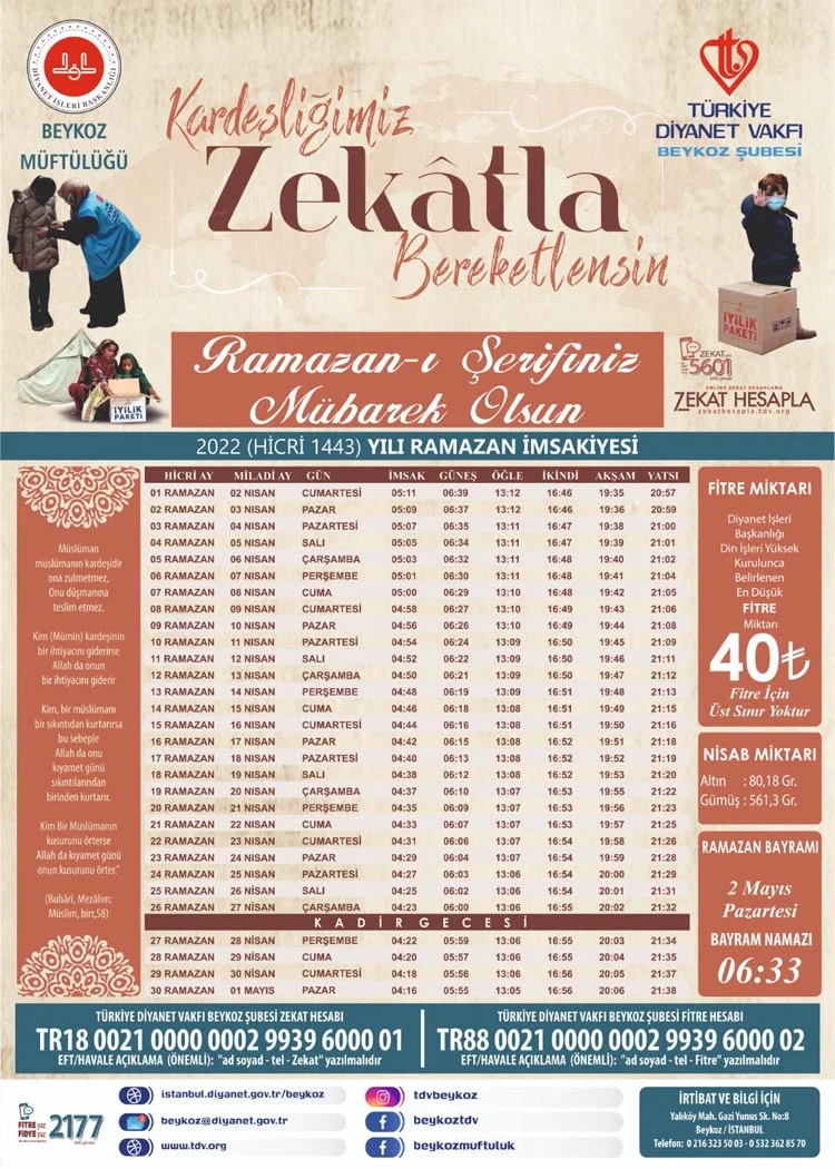 Beykoz Müftüsü Ali Efe’den Ramazan’ın faziletine vurgu 4