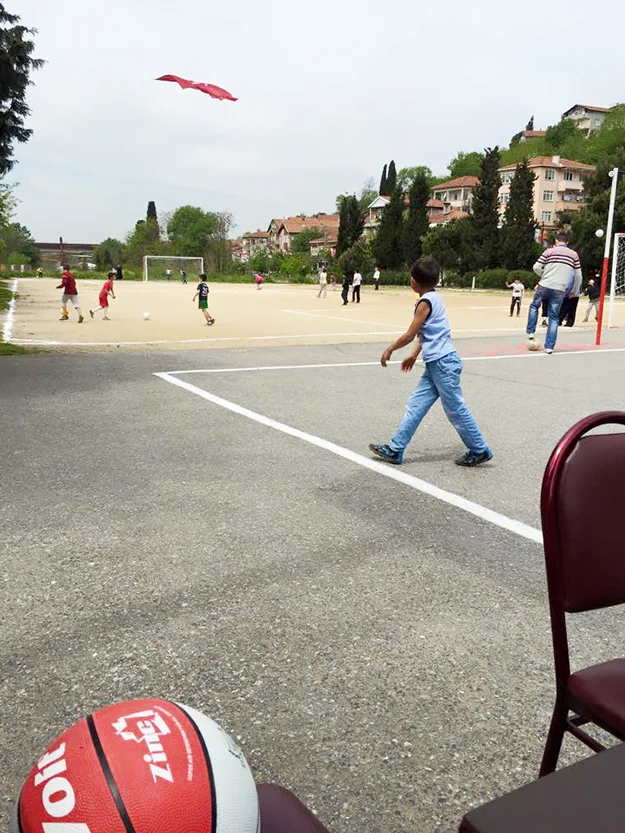 İncirköy Spor Kulübü'nün minik yürekleri sahaya indi.