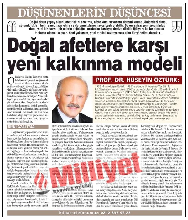 CHP Beykoz Belediye Başkan Aday Adayı Prof. Dr. Hüseyin Öztürk