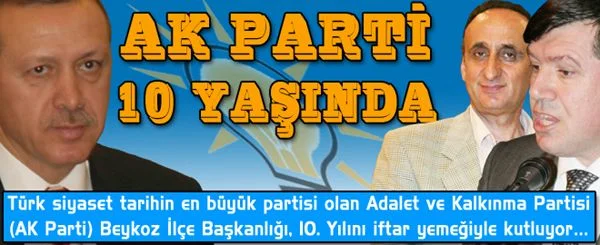 Türk siyaset tarihin en büyük partisi olan Adalet ve Kalkınma