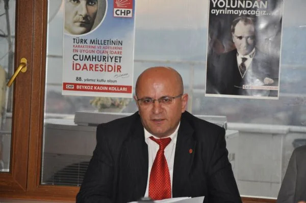 CHP Beykozİlçe Başkanı Ngihan Akan ve Başkan adayı Hızır Yılmaz’ın