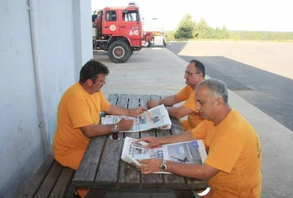 İstanbul'da ormanları yangından koruyan, Kanlıca Orman İşletme Şefliği'nde görevli Turgut