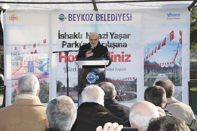 İlçe sakinlerine yeni sosyal donatı alanları sunan Beykoz Belediyesi, yapımı