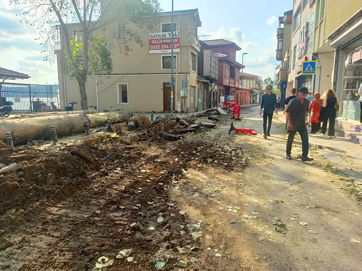 Beykoz Merkez’deki alt yapı çalışmasında yeni aşama 1 iski beykoz 1 sTz JI6uhe