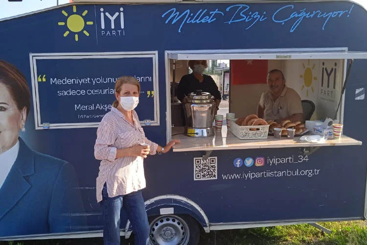 İYİ Parti Beykoz İlçe Başkanlığı, her hafta bir mahallede vatandaşlara