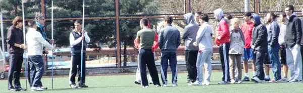 Anadoluhisarı Marmara Üniversitesi Eğitim Kampüsü ve Spor Tesislerinde gün içinde