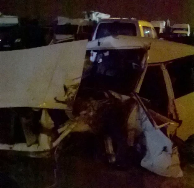 Beykoz Akbaba yolunda hatalı sollama sonucu meydana gelen trafik kazasında