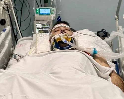 Beykoz Çavuşbaşı’nda meydana gelen trafik kazasında, motosikleti ile seyir halinde