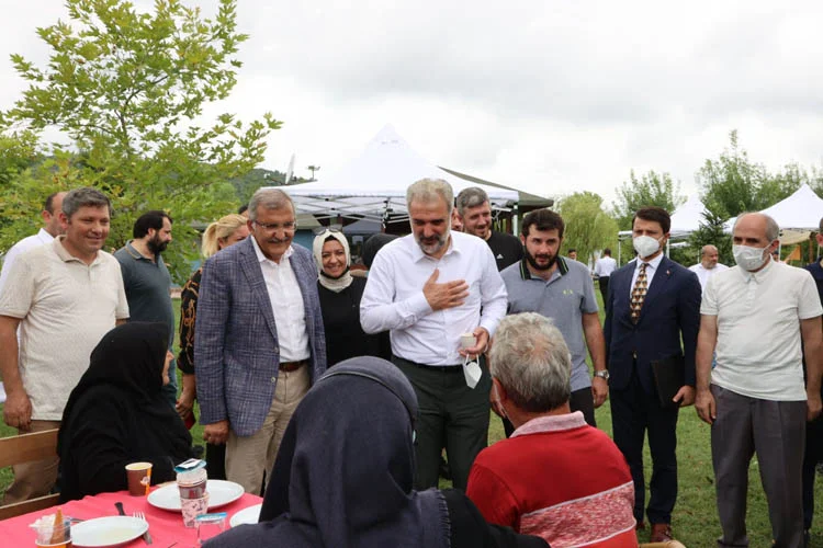 AK Parti İstanbul İl Başkanı Osman Nuri Kabaktepe, partisinin Beykoz