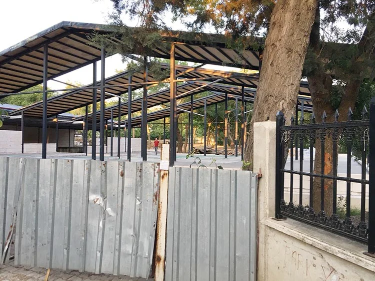 Dost Beykoz’un, Göksu’da 1. Derece Arkeolojik Kazı Alanı’nda yapılan kaçak