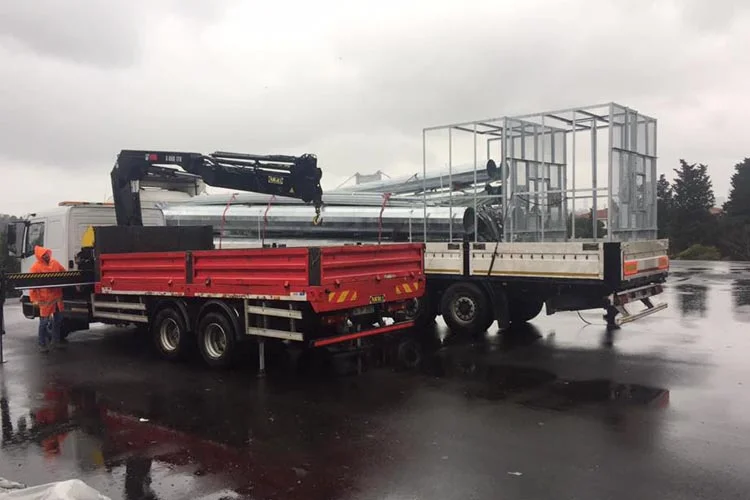 Kanlıca Spor Tesisleri’nde bir aşama daha geçildi ve yaklaşık 1