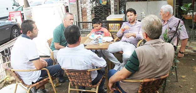 İstanbul 1. Amatör ligindeki temsilcilerimizden Kanlıcaspor'da bayramlaşma töreni ve pilav