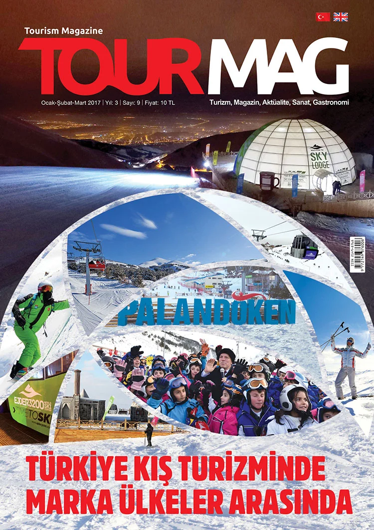 TOURMAG Turizm Dergisi'nin yeni sayısı yayımlandı.