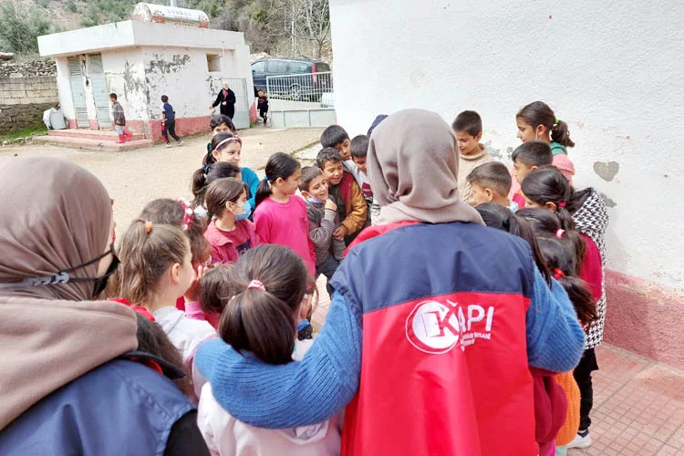 Merkezi Beykoz'da bulunan KAPI Uluslararası İnsani Yardım Derneği, Gaziantep'teki ihtiyaç