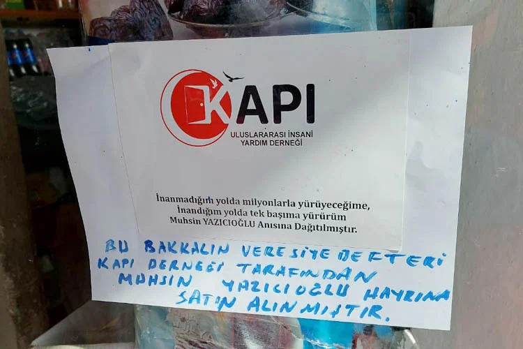 Kapı Uluslararası İnsani Yardım Derneği, Osmanlı Devleti'nde bir ramazan ayı