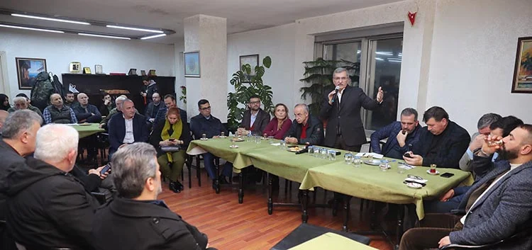 AK Parti Beykoz Belediye Başkan Adayı Murat Aydın ziyaret etmiş
