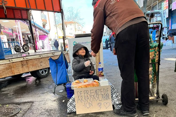 Beykoz Şehit Er Ersin Güner İlkokulu 2. sınıf öğrencisi Karan,