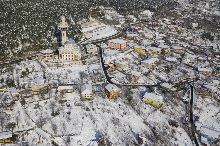 Beykoz yarın akşam saatlerinden sonra 1 hafta sürecek kar yağışlı