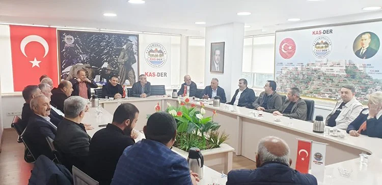 KAS-DER Beykoz Şubesi bölgesel sorunları konuşmak üzere, Beykoz Belediye Başkan