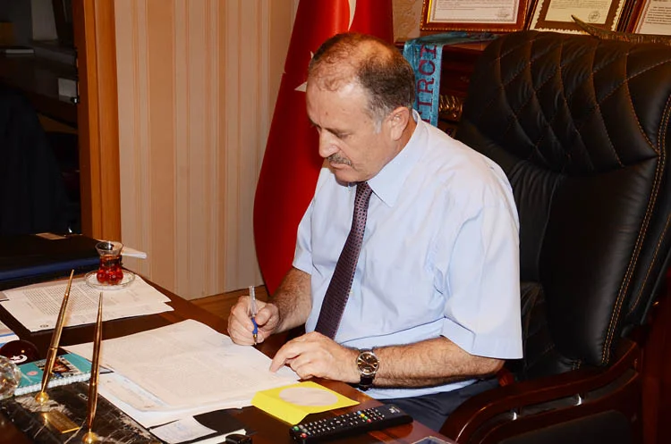 Beykoz Kaymakamı Ahmet Katırcı, 30 Ağustos Zafer Bayramı nedeniyle bir