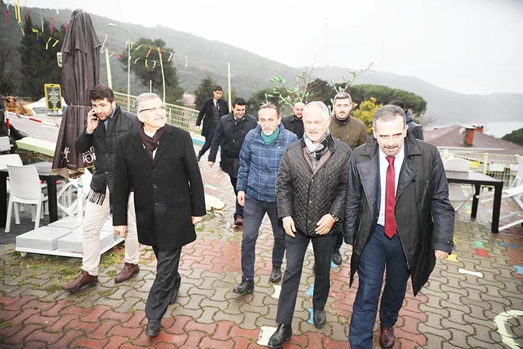 AK Parti Beykoz Belediye Başkan Adayı Murat Aydın, Anadolukavağı'na giderek