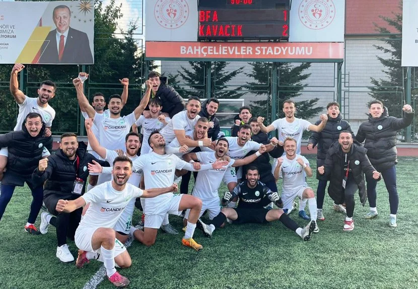 İstanbul 1. Amatör Lig 1. Grup 7. hafta karşılaşmalarından biri