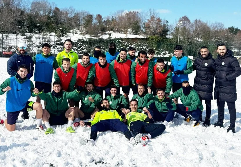 İstanbul Süper Amatör Lig 1. Grubunda mücadele eden Kavacıkspor'da antrenmanlar