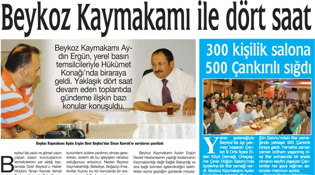 Beykoz'da öyle bir geçer zaman ki Eylül... 1 6 kaymakam dort k CkDMGdGC