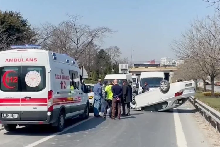 TEM Otoyolu Kavacık Köprülü Kavşağı, Ümraniye sapağında meydana gelen kazada