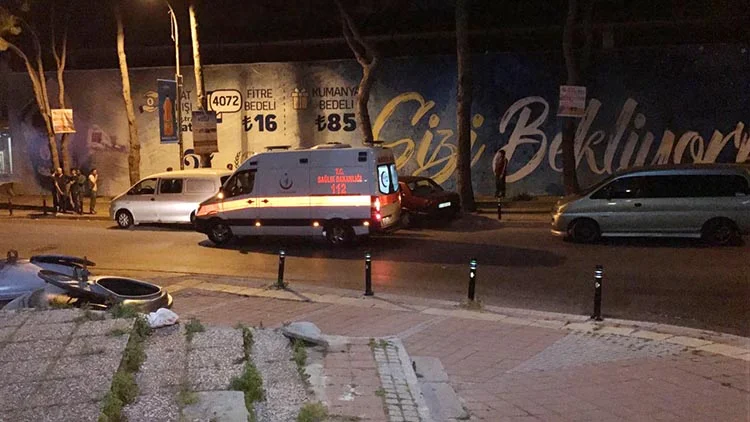 Beykoz Kavacık Mahallesi Orhan Veli Kanık caddesi üzerinde meydana gelen