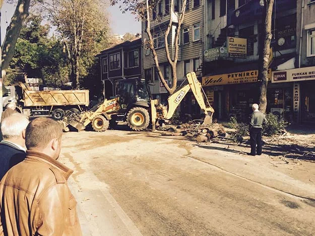 Beykoz Yalıköy'de gerçekleşen kazada, facianın ucundan kılpayı dönüldü