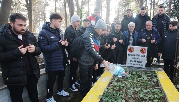 Beykoz spor tarihinin tanınmış simalarından olan Kelle İbrahim, vefatının 58.