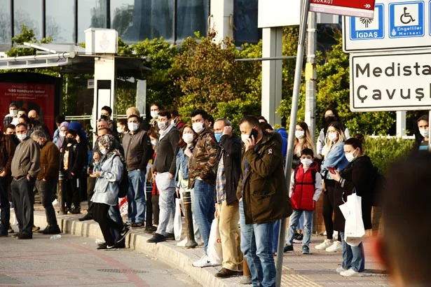 Tam kapanmada ilk anlar Beykoz’da havadan izlendi 3