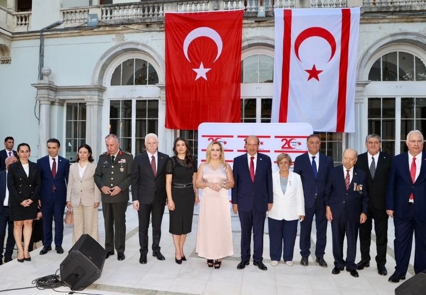 Kuzey Kıbrıs Türk Cumhuriyeti'nin 51. yılı dolayısıyla Beykoz Hıdiv Kasrı'nda