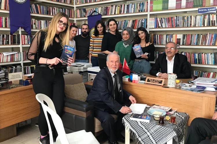 Dost Beykoz Yazarı A. Raif Öztürk, ziyaret ettiği Kader Mahkûmları