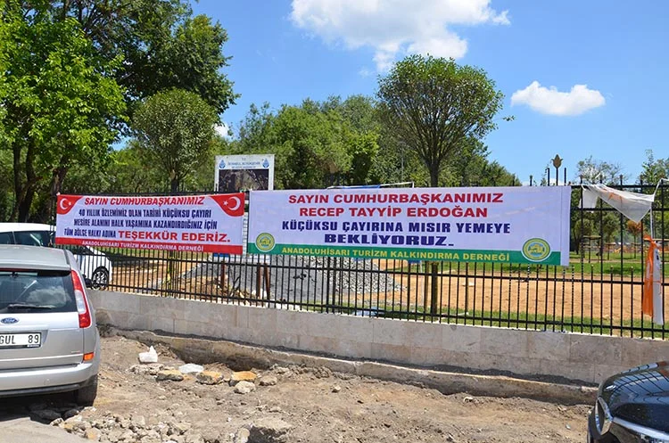 Beykoz’daki Tarihi Küçüksu Mesire Alanı’nın yeniden eski günlerine kavuşması bölge