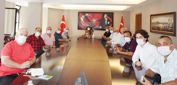 Kaymakam Çiçekli Beykoz Kulüpler Birliğini ağırladı 2 kulup 3 ESEq8BIbcp