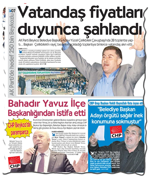 12 yıllık tarihiyle ilçenin başta gelen basın kuruluşu Dost Beykoz,