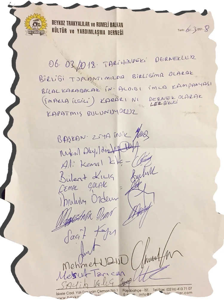 Beykoz’da yöre dernekleri SİT’te ayrı düştü 3 kupur omINhI4qw0