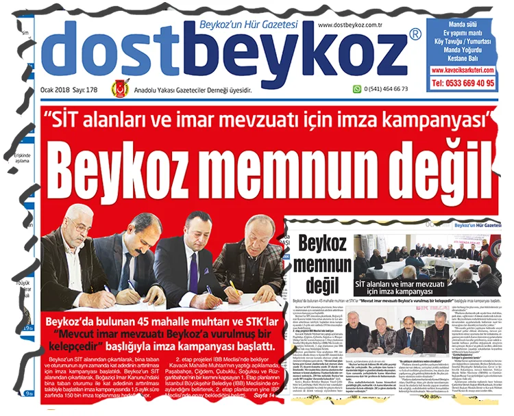 Beykoz’da yöre dernekleri SİT’te ayrı düştü 1 kupur haber dyVZbnR h3