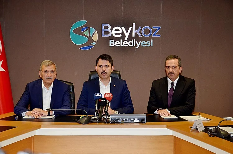 Çevre ve Şehircilik Bakanı Murat Kurum, çeşitli temaslarda bulunduğu Beykoz’da,